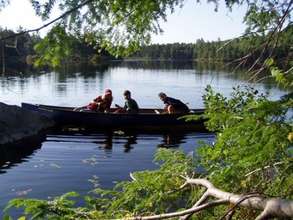 Companionship in the canoe