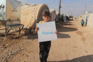 Aid disabled Syrian refugees with food baskets