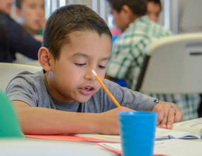 Homework Time at Homework club