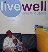 Mother and Child at Kayole Clinic