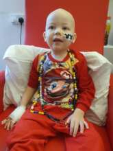Jaxson receiving treatment in hospital