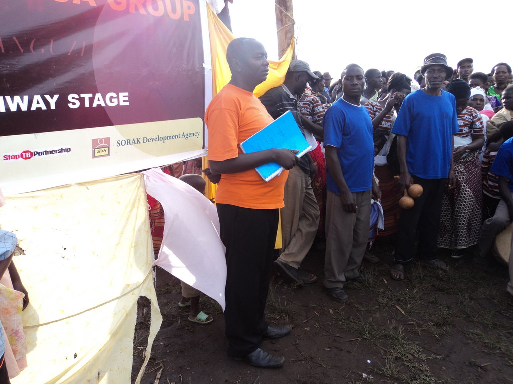 Advocacy for  8000 TB affected persons in Mubende.