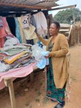 Sue sells used clothing at her store