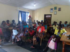 Business training for new loan recipients