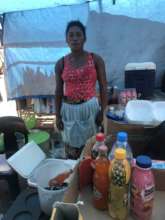 A soft drink stand