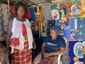 A Chitenge, Zambian skirt, store