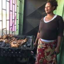 A restaurant owner