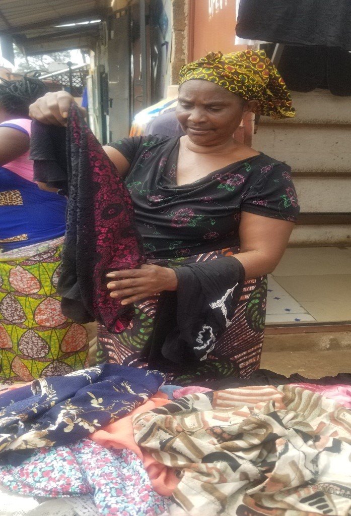 A happy business owner