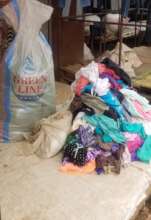 Many women sell used clothing