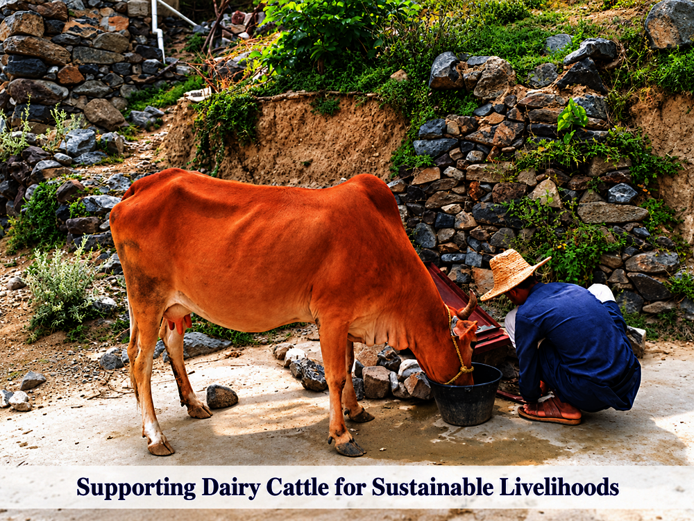SUPPORTING DAIRY CATLE FOR SUSTAINABLE LIVELIHOODS