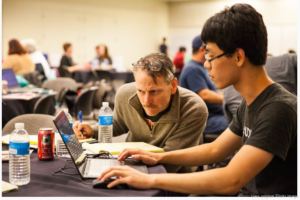 TBPV webmaster Will learns many tips from Geoff