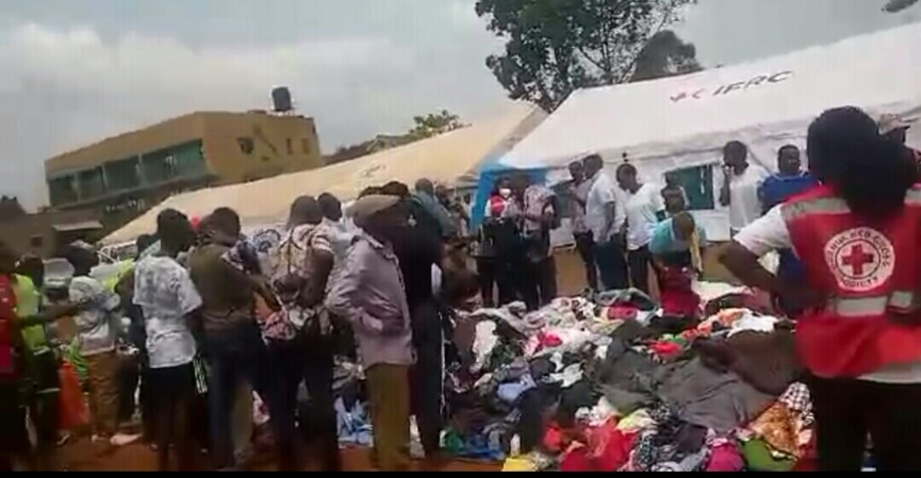 Emergency Response for 500 Affected by Landslide