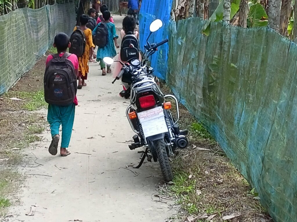 Primary education of helpless street children