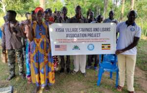 Our Founder- Zachery with loan beneficiaries