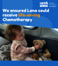Lena, who's life was saved through your generosity