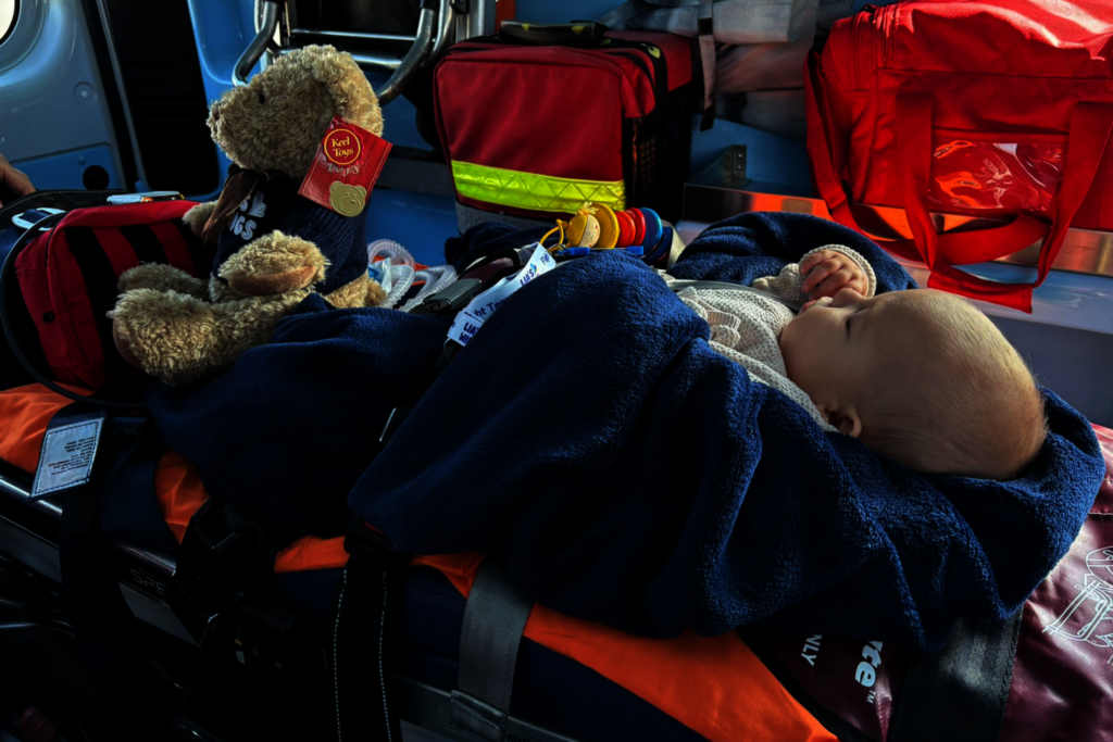 Flying another baby home for care in 2025