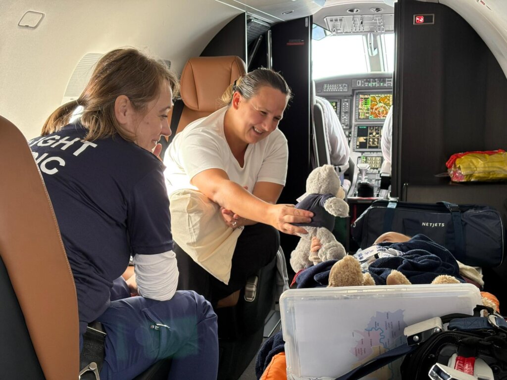 Pediatric Air Ambulance Service