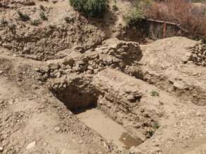 Foundation of the building