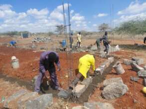 Building the Chicken Coop in Kimuka Village