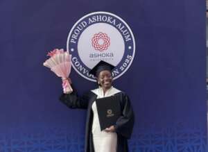 Lute graduates from Ashoka University
