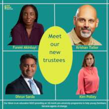 Welcoming new trustess