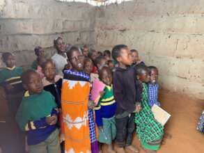 Some of the students in Ormanie