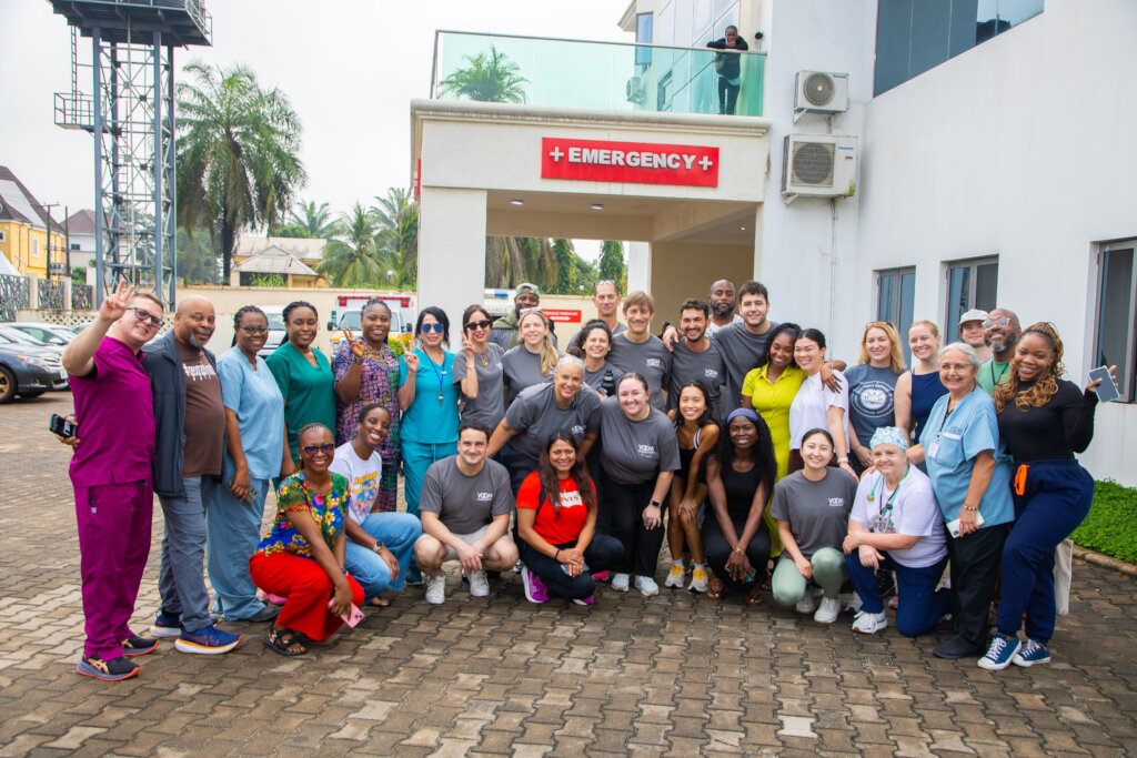Medical team from the previous mission