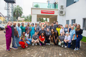 Medical team from the previous mission