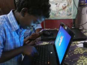 Danabal immersed into the screen