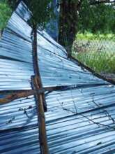 Damages caused by the storm