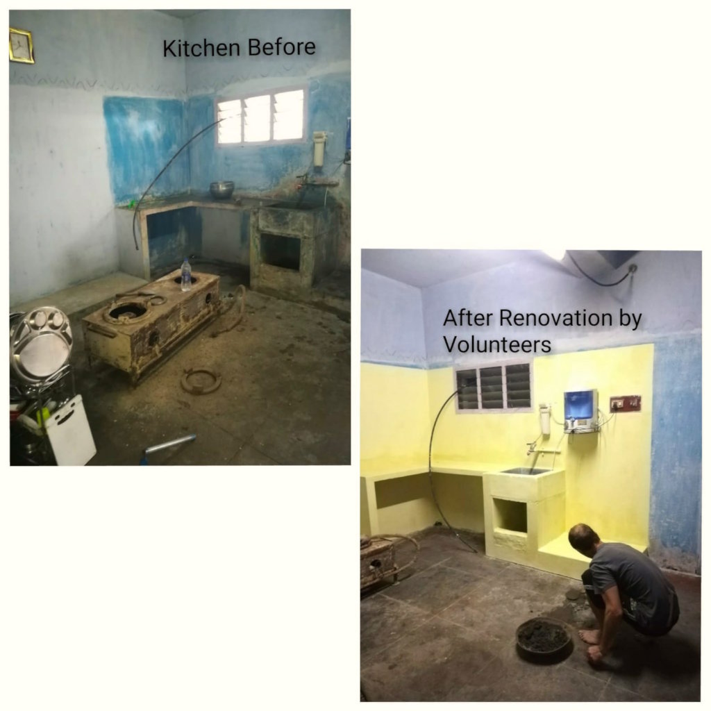 Kitchen Renovations by Volunteers