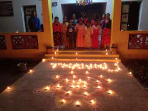 Dayspring Home Decorated for Festivities