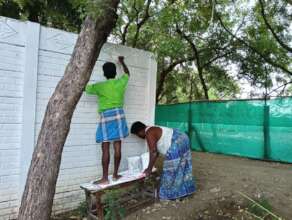 Repainting the walls of Dayspring Home