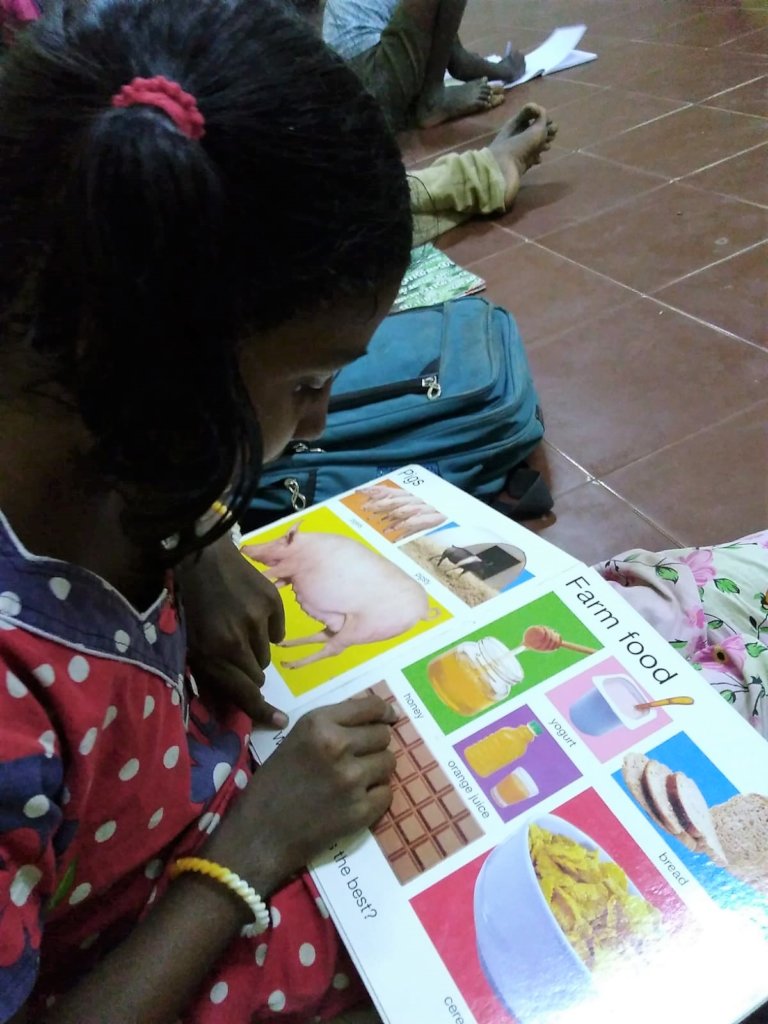 Learning English at Dayspring Home