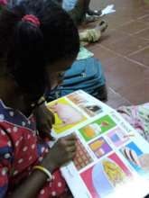 Learning English at Dayspring Home