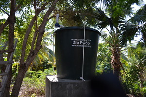 Clean water infrastructure at Ecole La Dignite