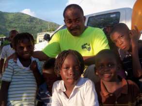 Children of farming families in the Artibonite