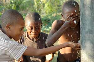Happy to have clean water