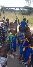 Admitted kids at playing areas/grounds