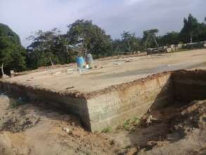 Laying of the foundation for classroom blocks