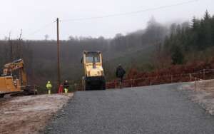 Building an access road