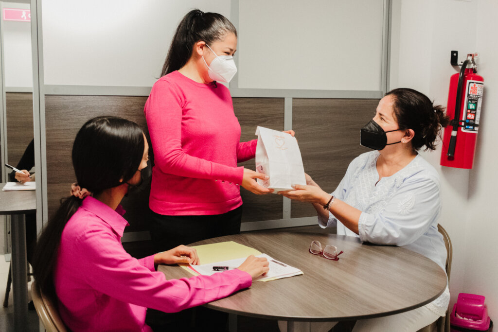 Support for women diagnosed with cancer