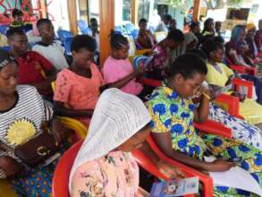 Girls Students Receive Menstrual Hygiene Education
