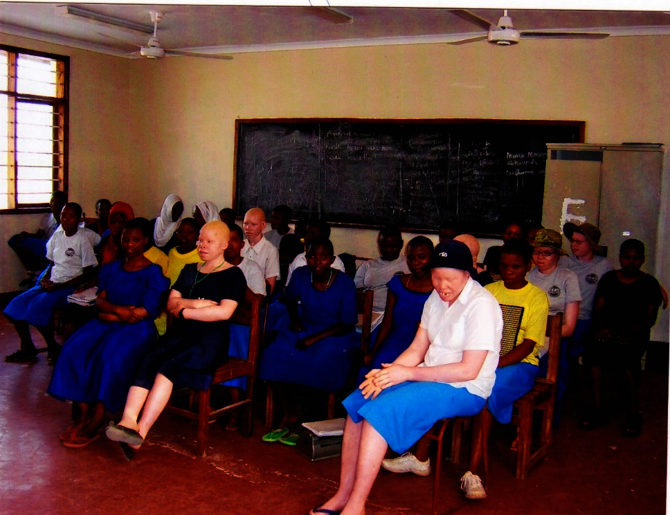 Students in Menstrual Hygiene Education Sessions