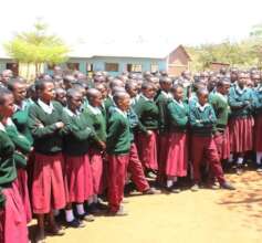 Students of Mbuga attend the sessions