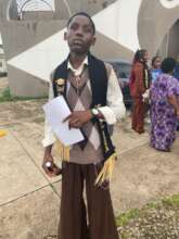 David at Valedictory ceremony