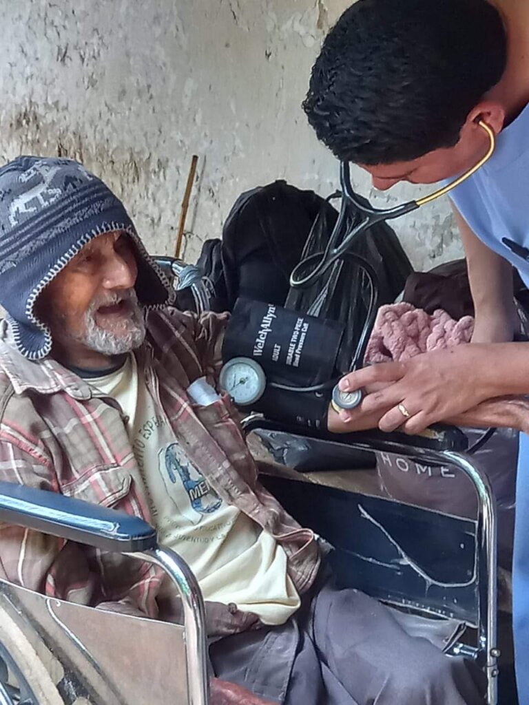 Eldercare/Help those that can not help themselves.