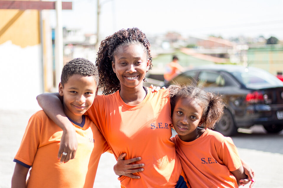 Feed a child in one of Brazil's poorest favelas