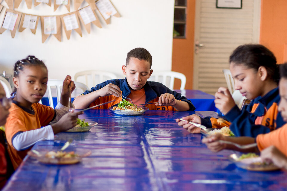 Feed a child in one of Brazil's poorest favelas