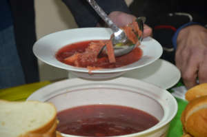 Ladling Borscht